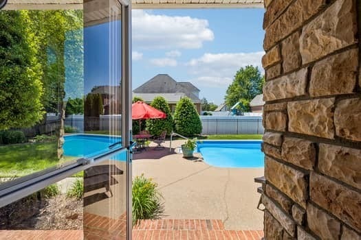 1503 Bradberry Dr, Murfreesboro, TN 37130 View Of Backyard/Pool