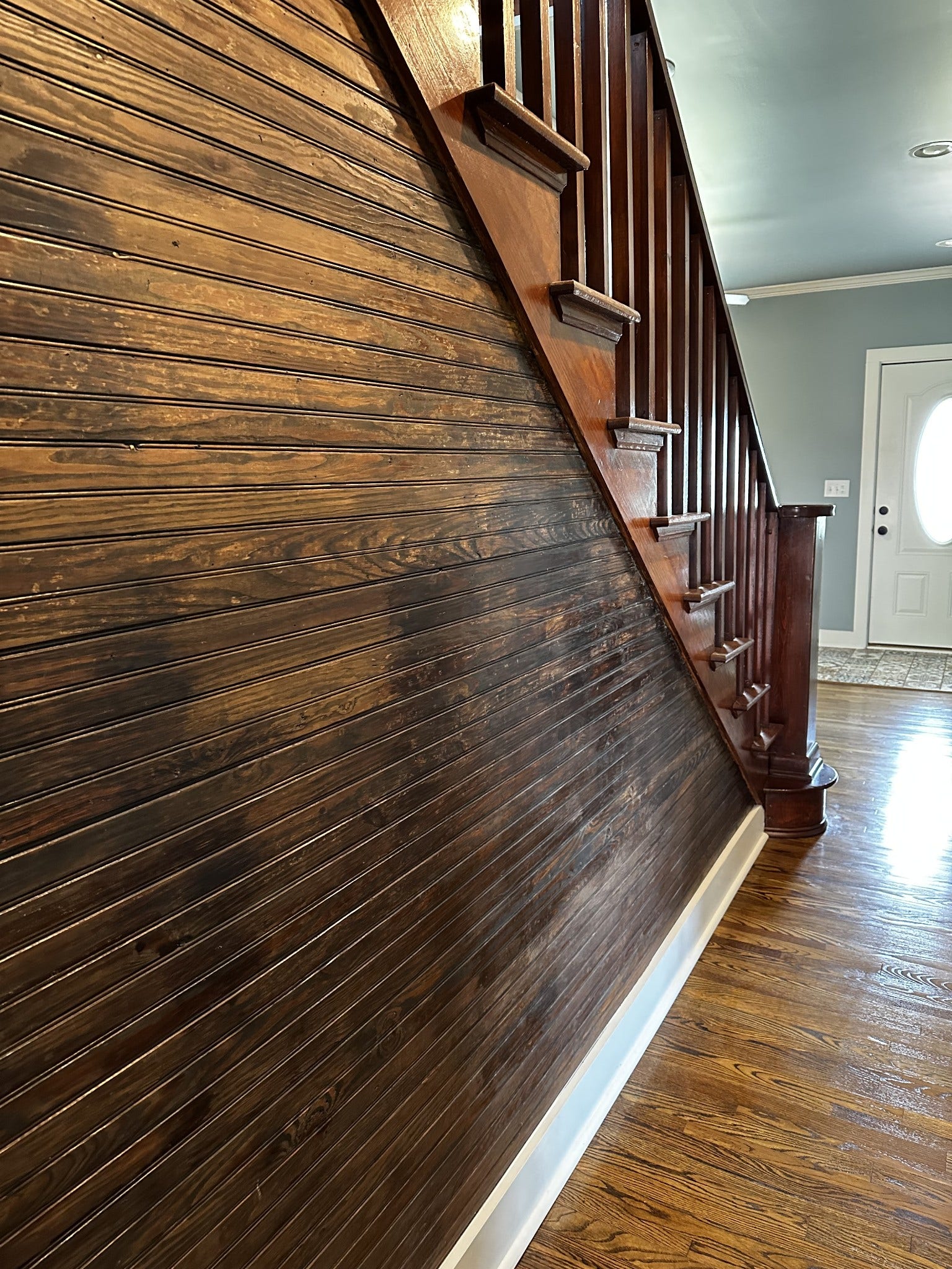 2930 Murfreesboro Hwy, Manchester, TN 37355 Original refinished wood bead board