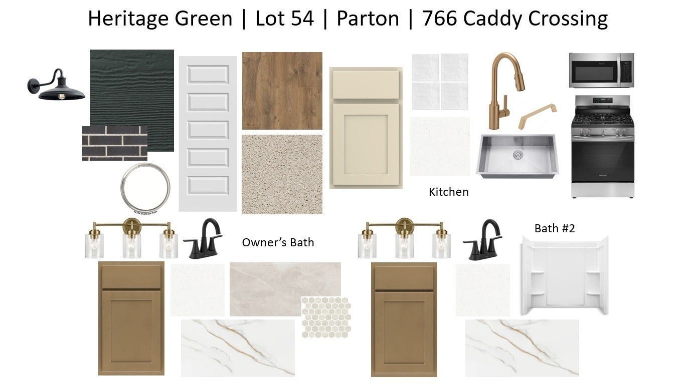 766 Caddy Xing, Columbia, TN 38401 Design scheme in this home.
