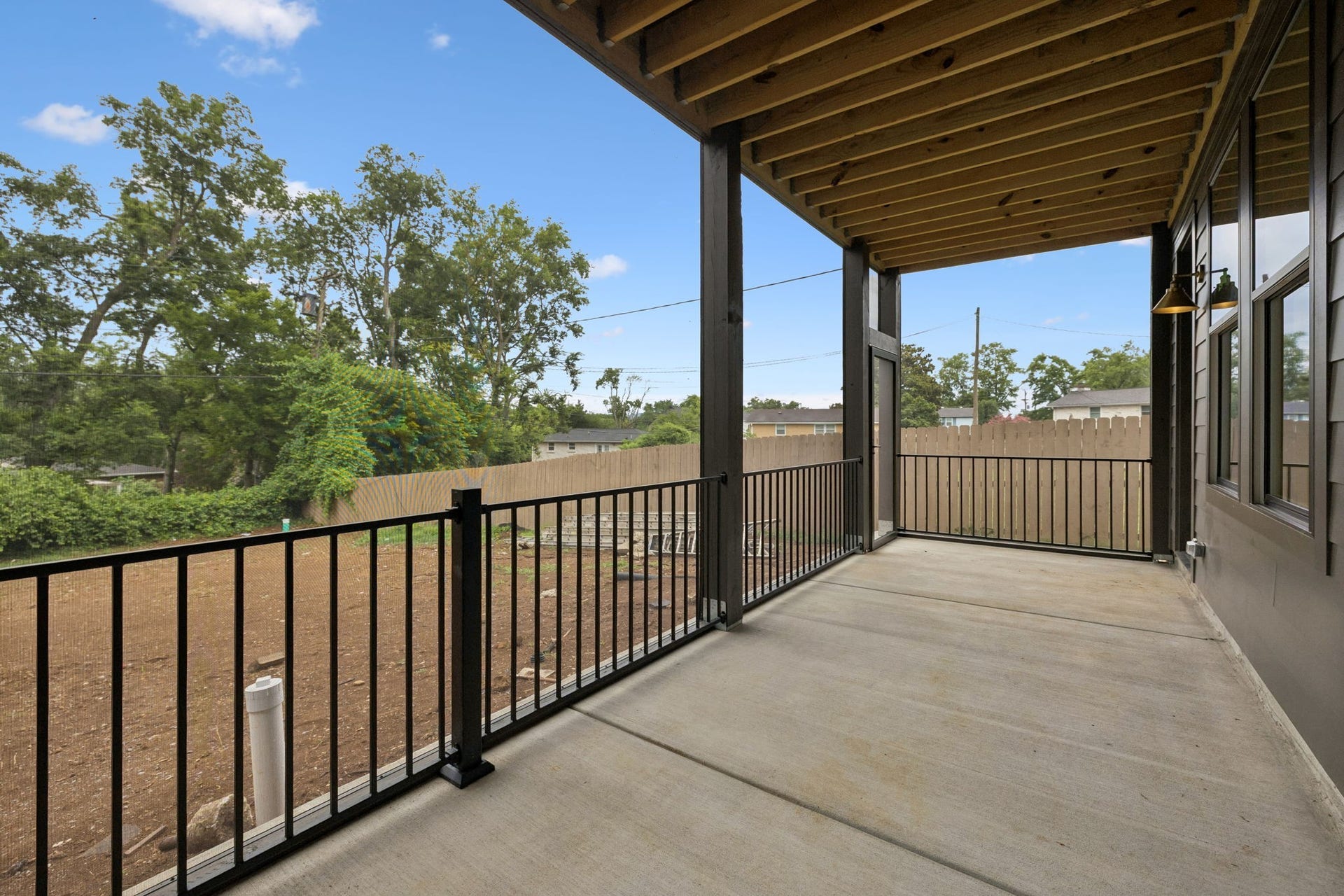 6413 Ranchero Dr, #B, Nashville, TN 37209 Downstairs covered porch