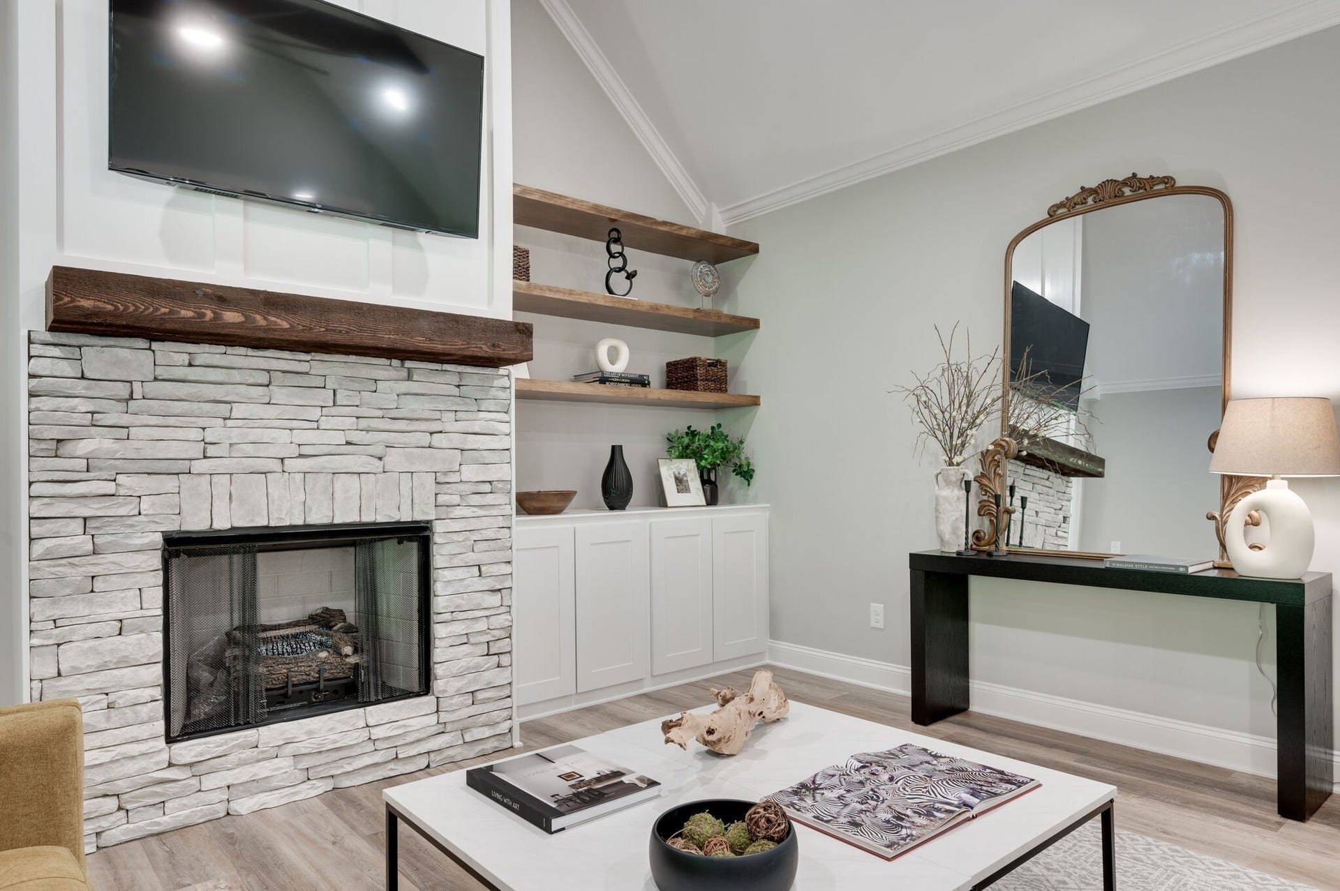 545 Delacy, Fairview, TN 37062 Gas fireplace to keep you toasty warm on those cool nights.
