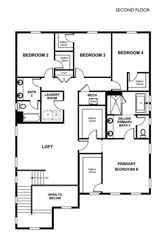 406 Downs Lane, Mount Juliet, TN 37122 The 2nd floor includes an additional Owner's Suite, making this home perfect for multigenerational living. 3 additional bedrooms, all with walk-in closets, and a large loft are also included on the 2nd floor.