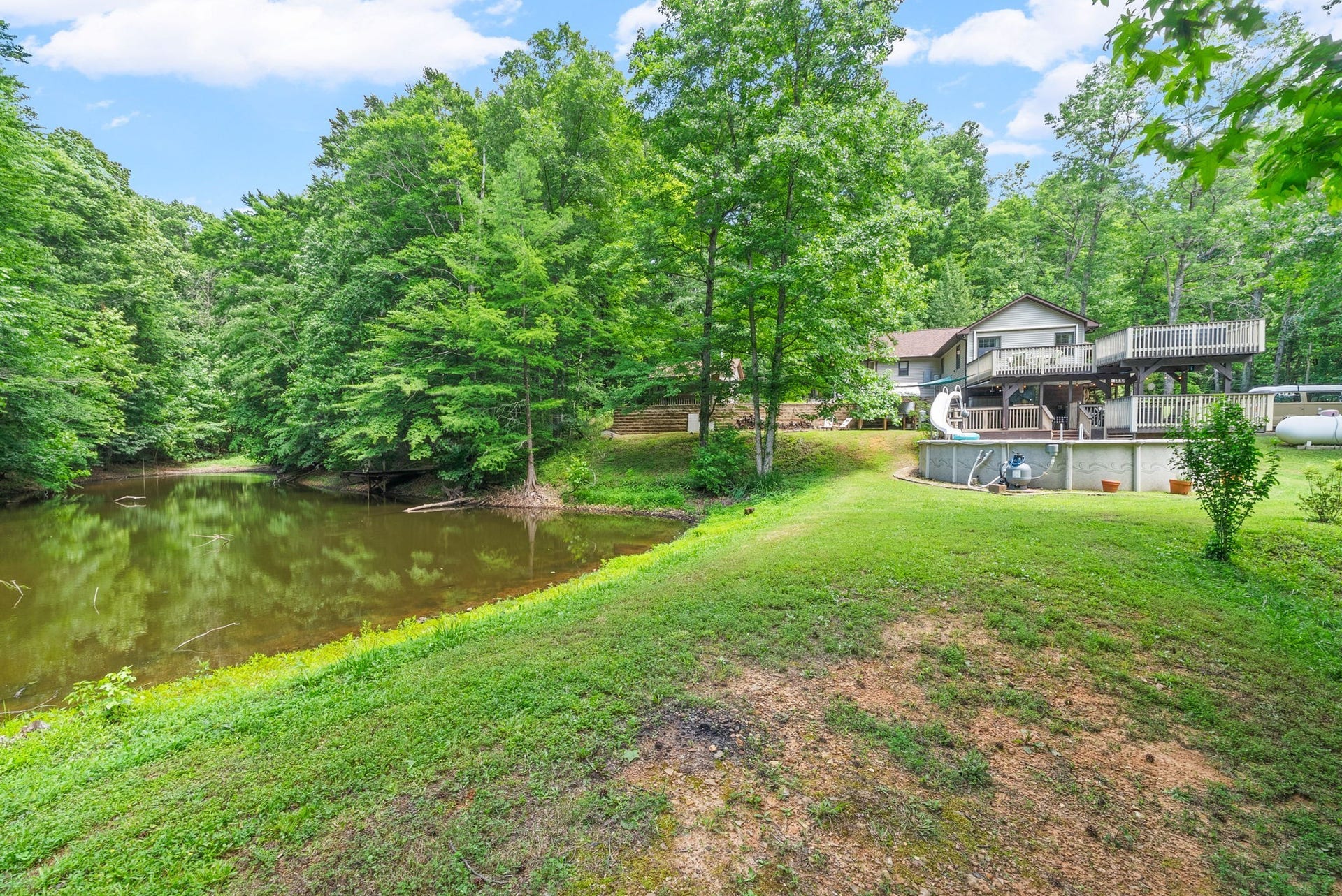 Stocked Pond and Dock
