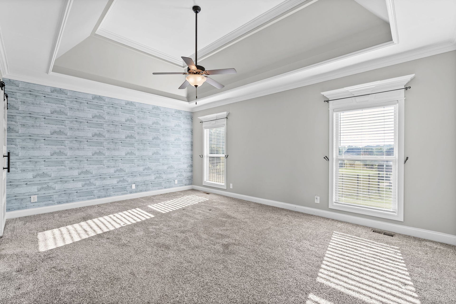 510 Falcon Crk, Lebanon, TN 37087 Primary Bedroom with trey ceilings and lots of light