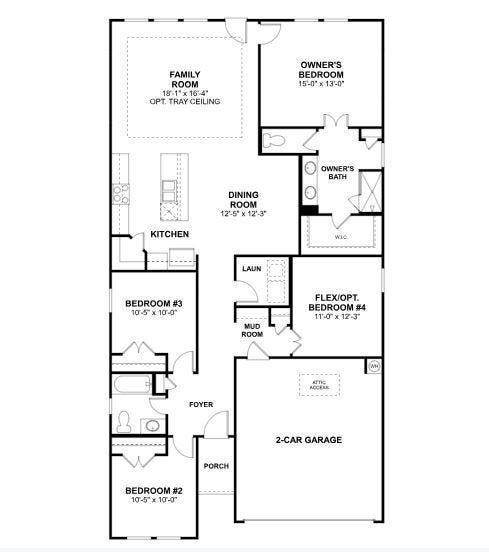 2970 Sharpstone Drive, Columbia, TN 38401 Floorplan