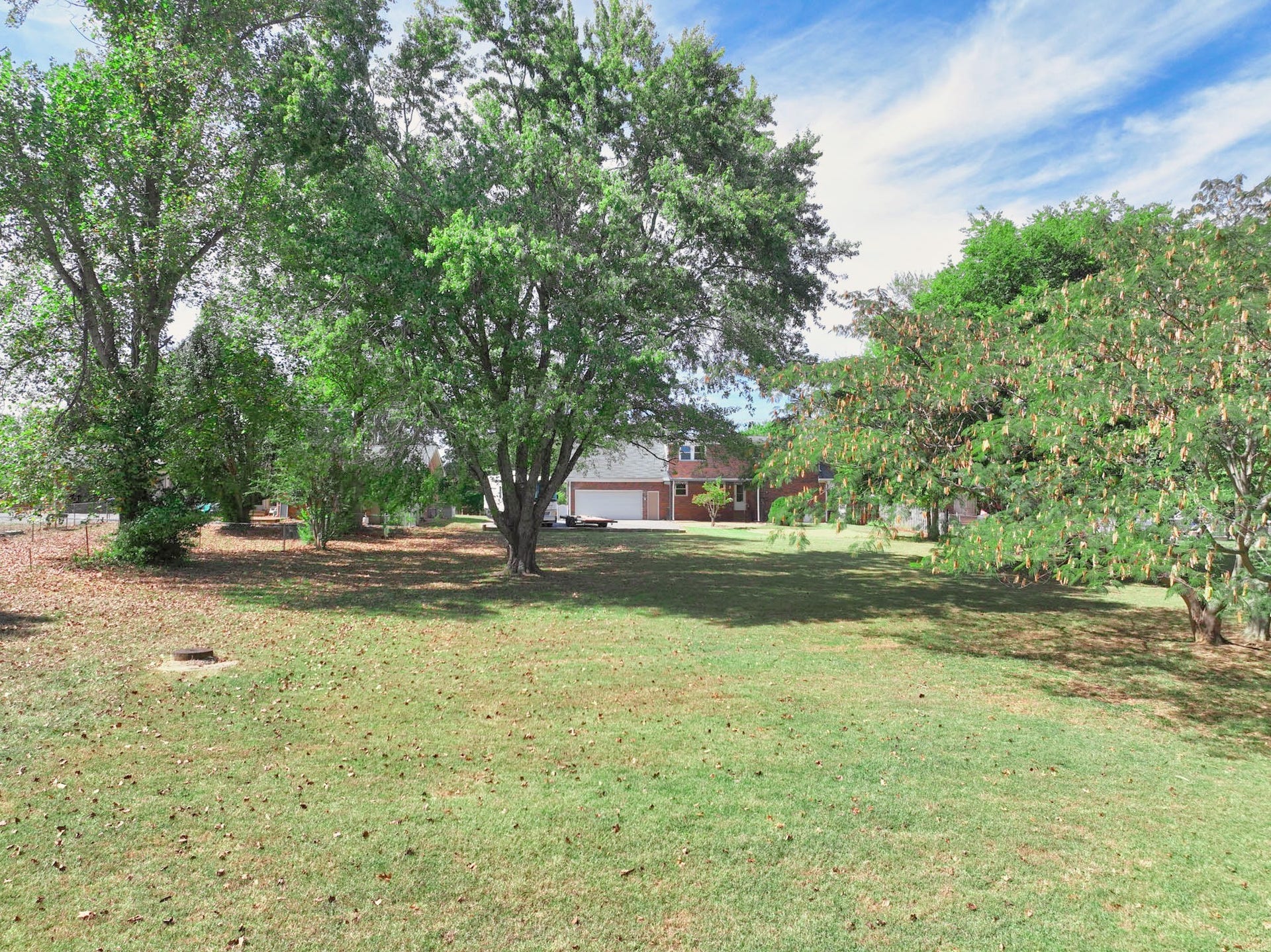 View of home from back of yard