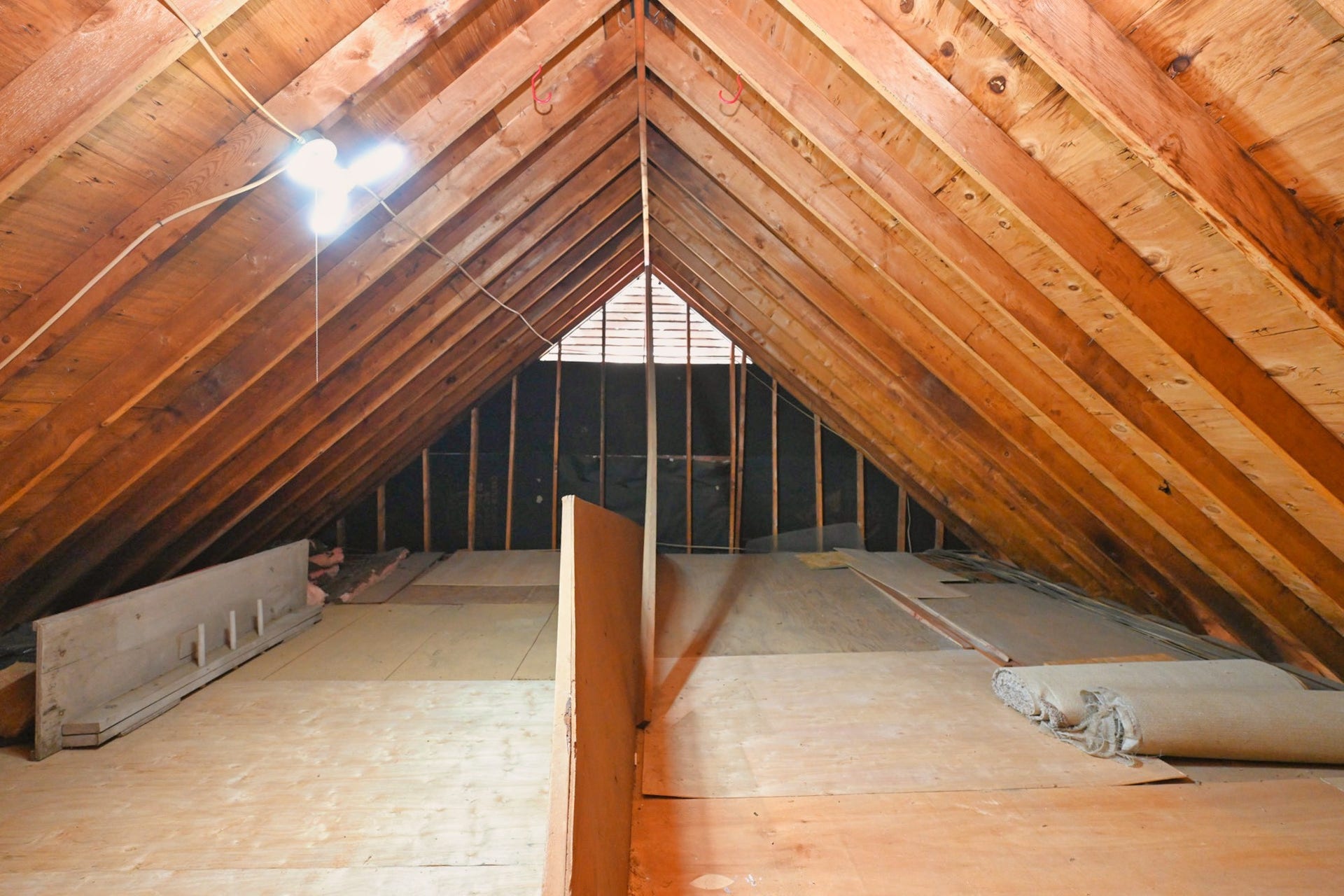 potential expansion space over garage