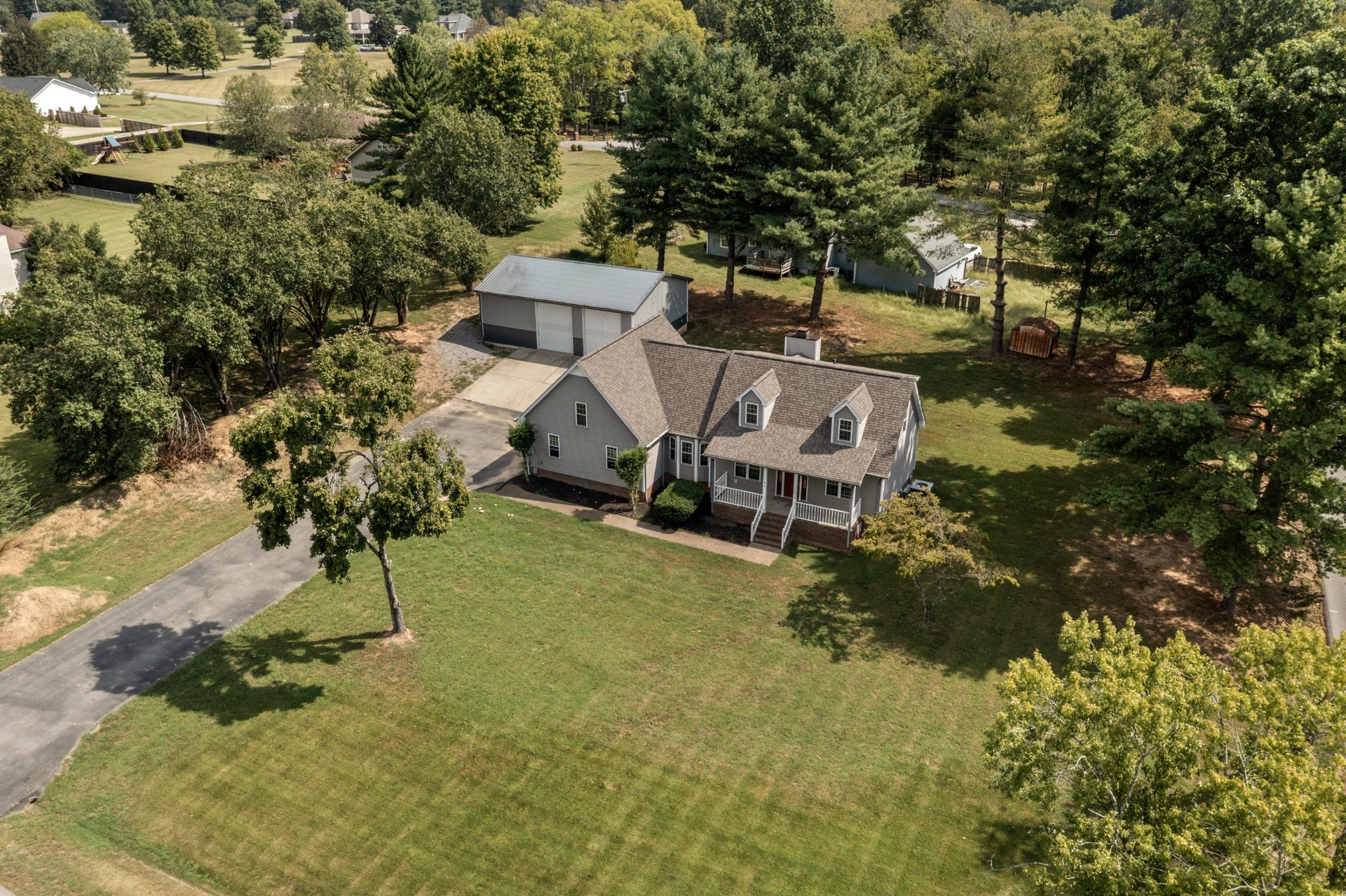 Just under ONE ACRE lot