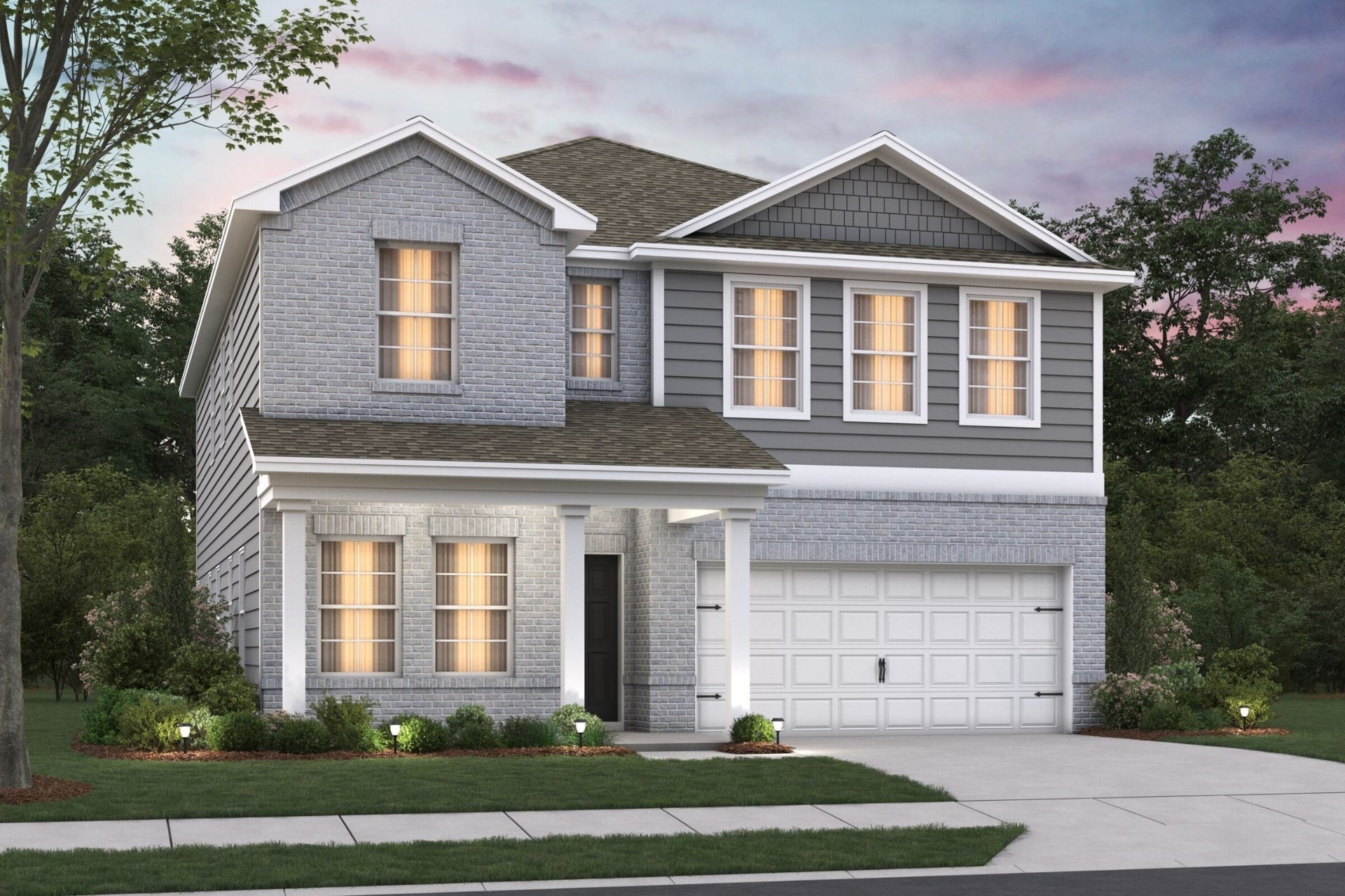3145 Rolling Brook Dr, Columbia, TN 38401 Front Exterior Rendering