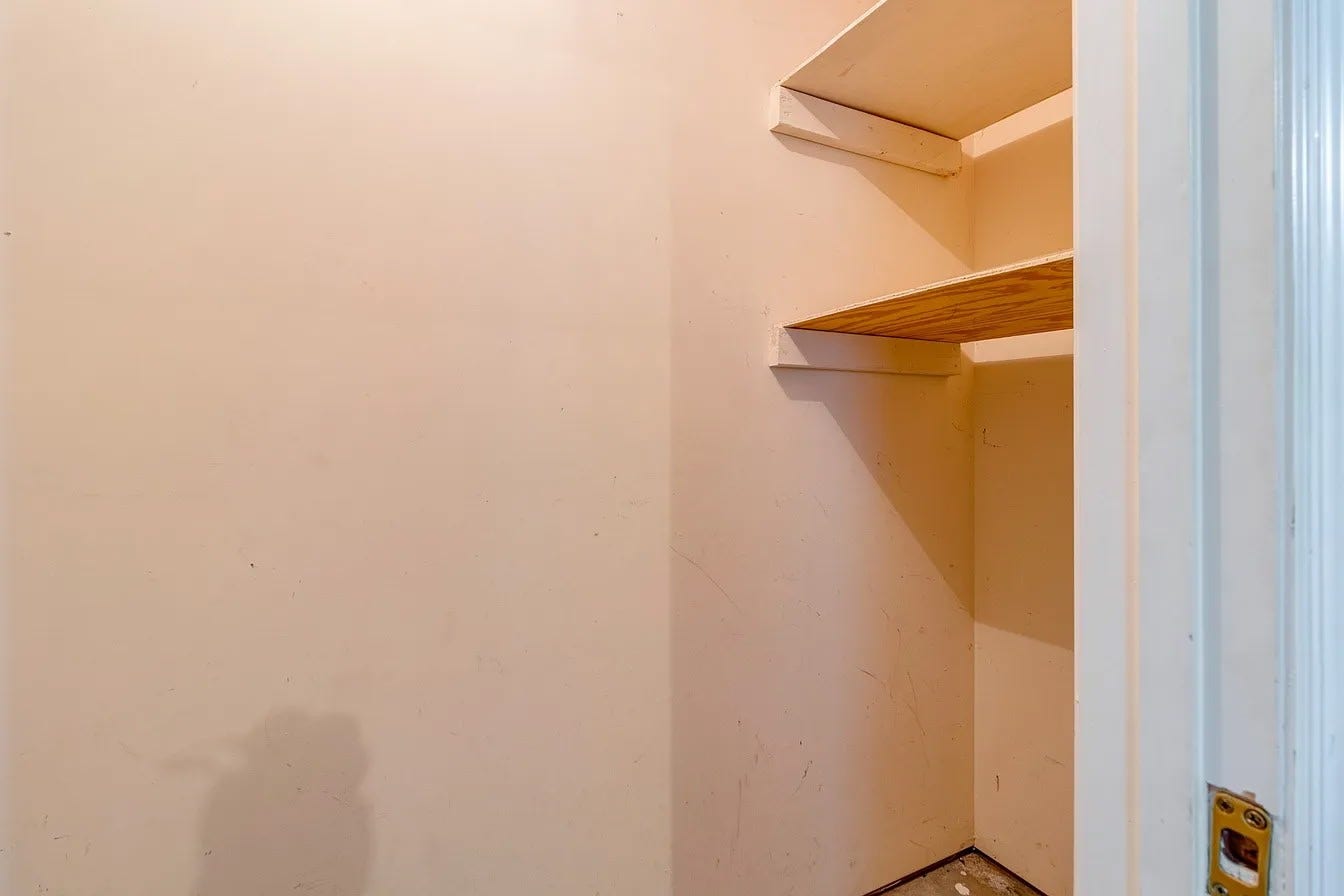 2112 Candlebrook Ct, Madison, TN 37115 Storage closet in the Garage