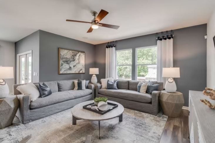 3642 Haplander Court, Columbia, TN 38401 Staged Model