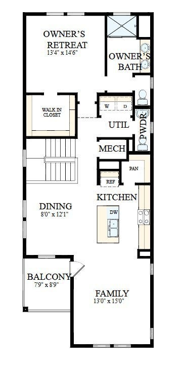 1007 Flat Swing, Columbia, TN 38401 Havendale A second floor