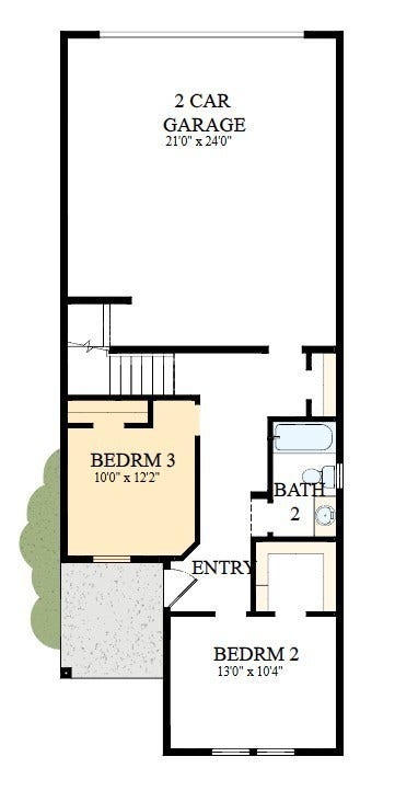 1007 Flat Swing, Columbia, TN 38401 Havendale A first floor