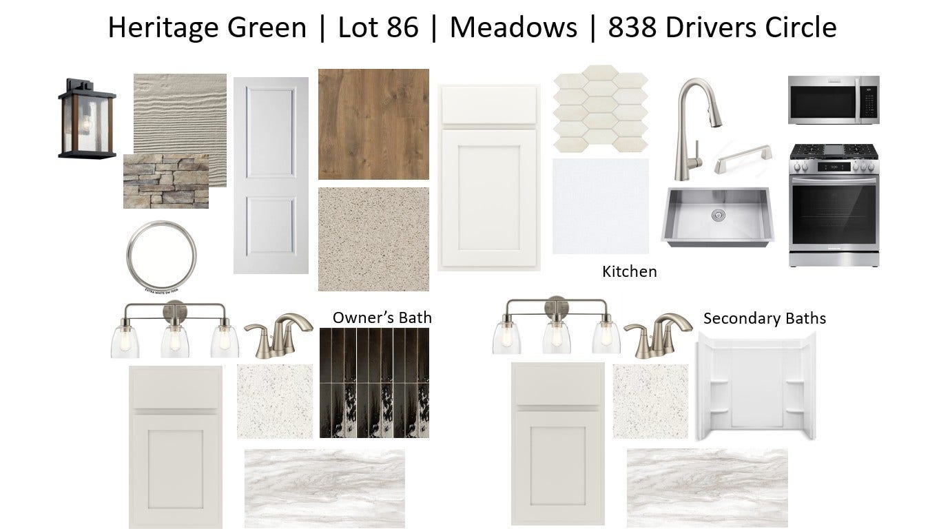 838 Drivers Cir, Columbia, TN 38401 Design scheme in this home