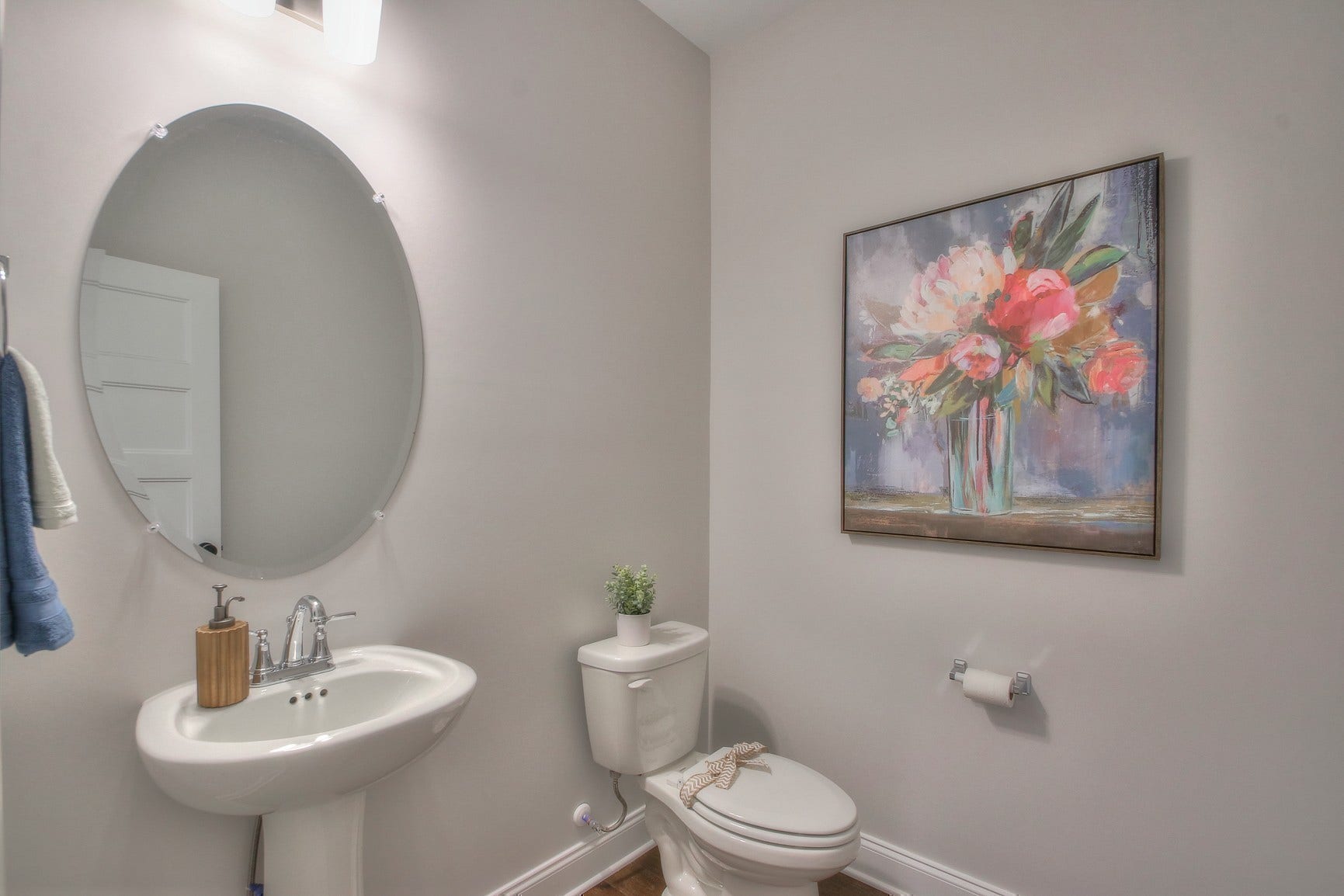2312 Mary Lou Way, Columbia, TN 38401 When selecting Bedroom 4 in lieu of flex room powder room becomes a full bath.