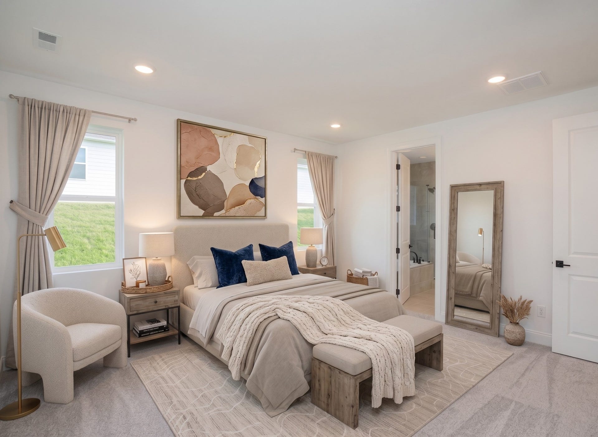 2372 Williamsport Landing, Columbia, TN 38401 VERY LARGE PRIMARY!!! Virtual Stage of Primary Bedroom