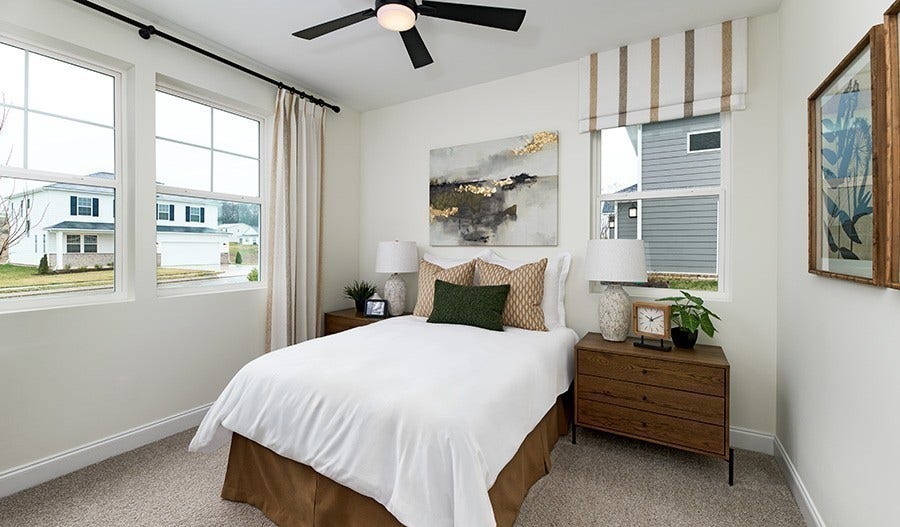 2319 Williamsport Landing, Columbia, TN 38401 Bedroom 3, 2nd floor of the model home, which is the same floor plan