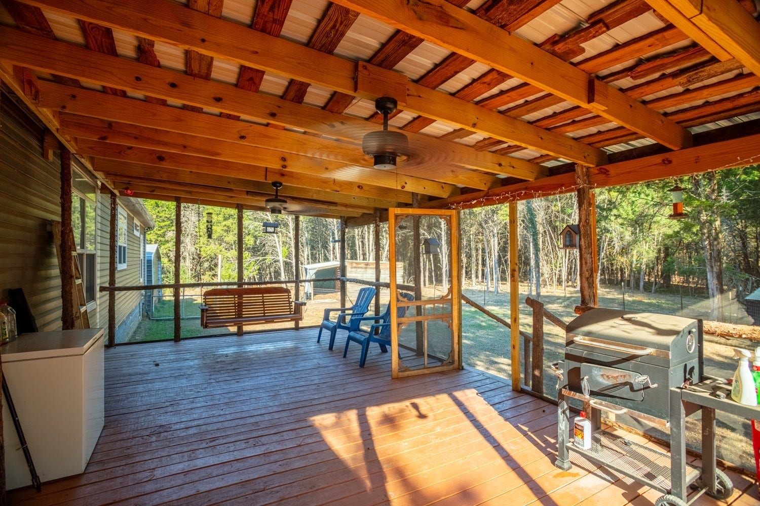 Imagine the hours you can spend on your screened back deck