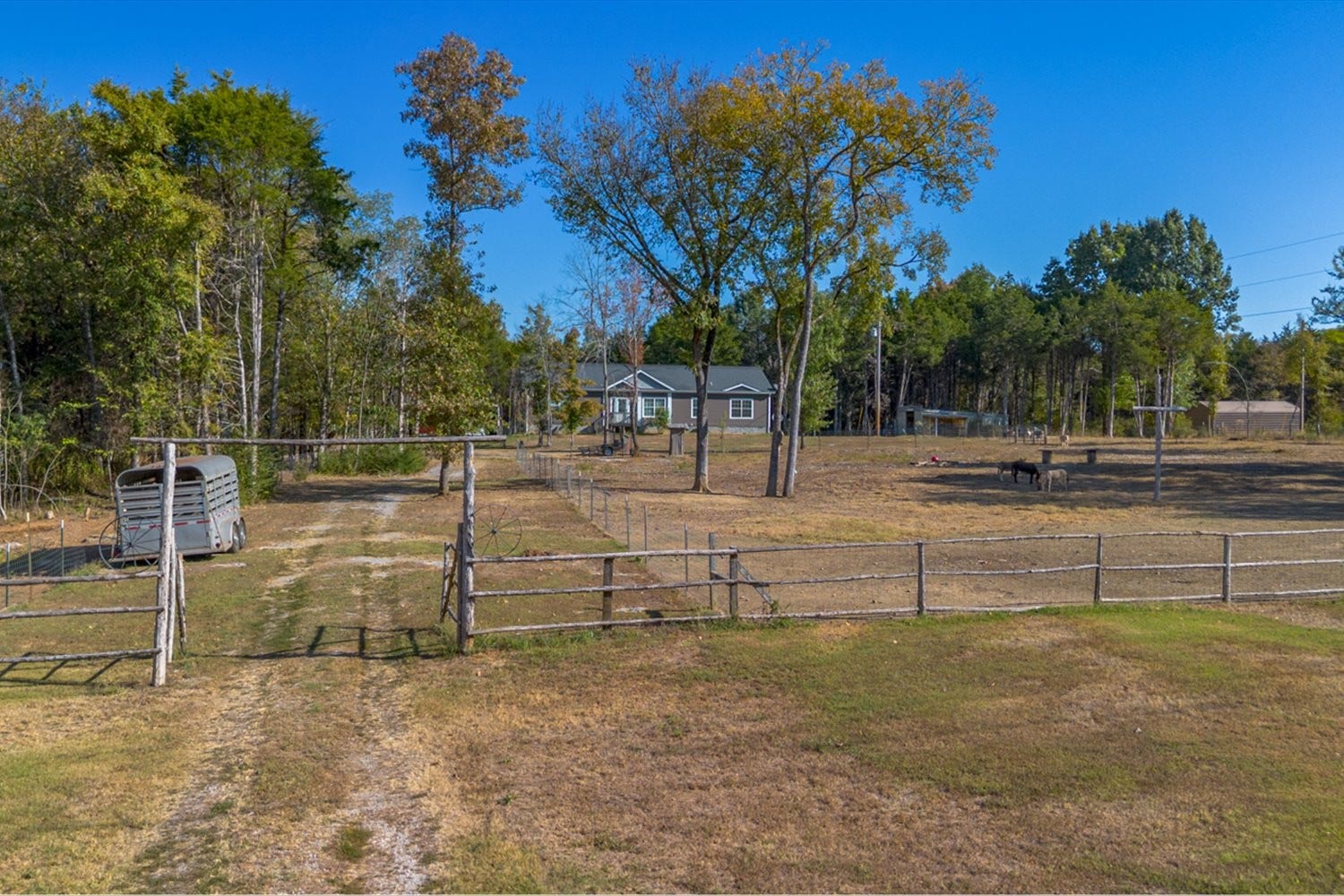 Gated and fenced property
