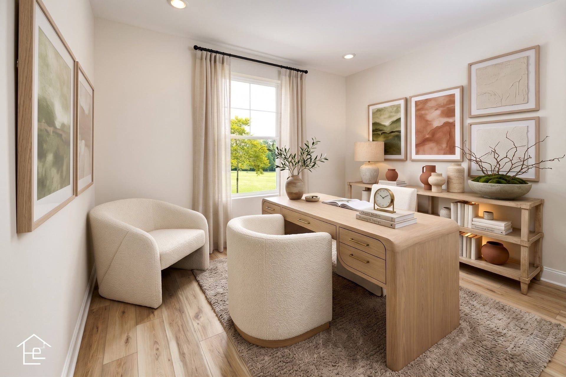 Welcome to your new One level living!!!  AI edited photo of another home with the same floor plan, example of what this home could look like