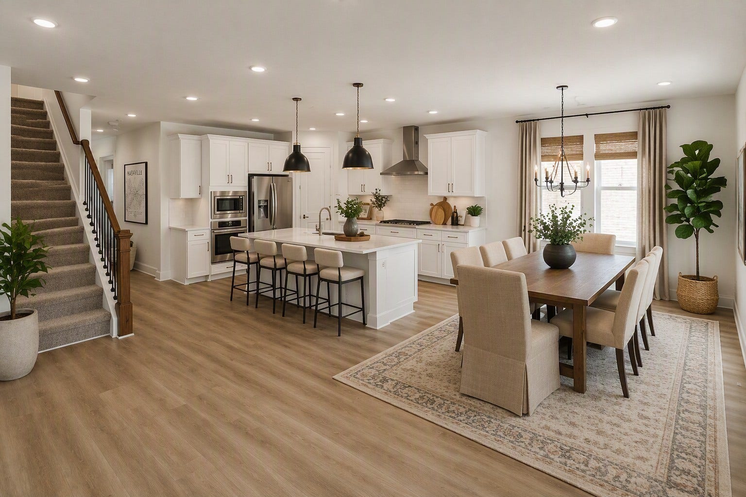 111 West Casa Way, Mount Juliet, TN 37122 Selling quickly come find your new home soon! Picture of decorated model home.