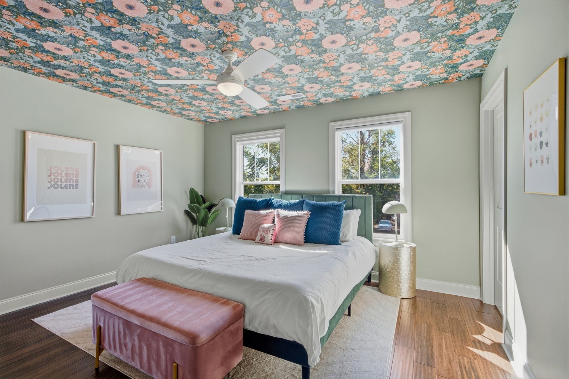 A second private ensuite bedroom brings plenty of personality and a sense of privacy all its own.