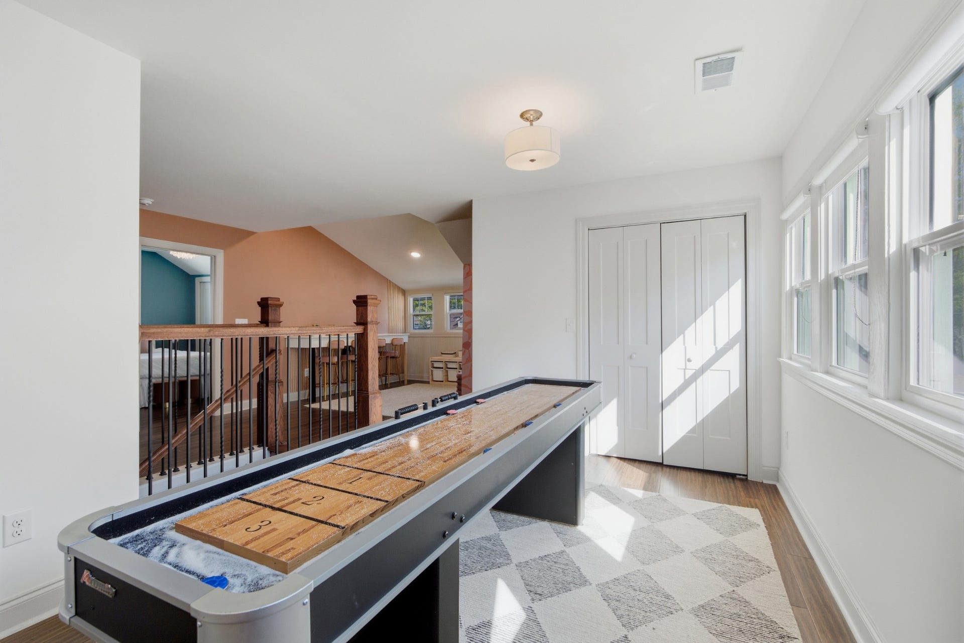 Or, transform it into the ultimate game room and give everyone another reason to stay in!
