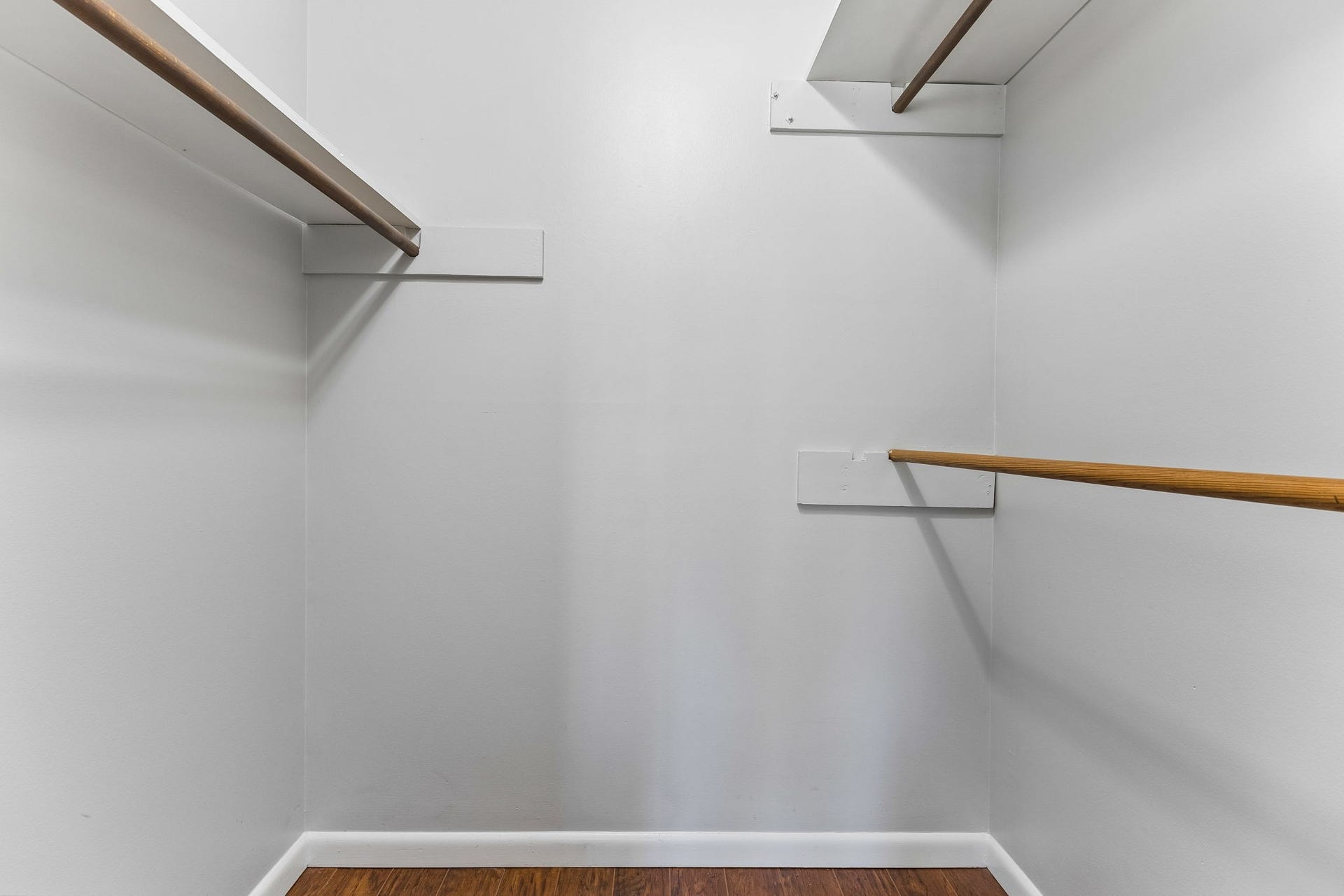Wow!  That's a great walk-in closet in the owner's suite.