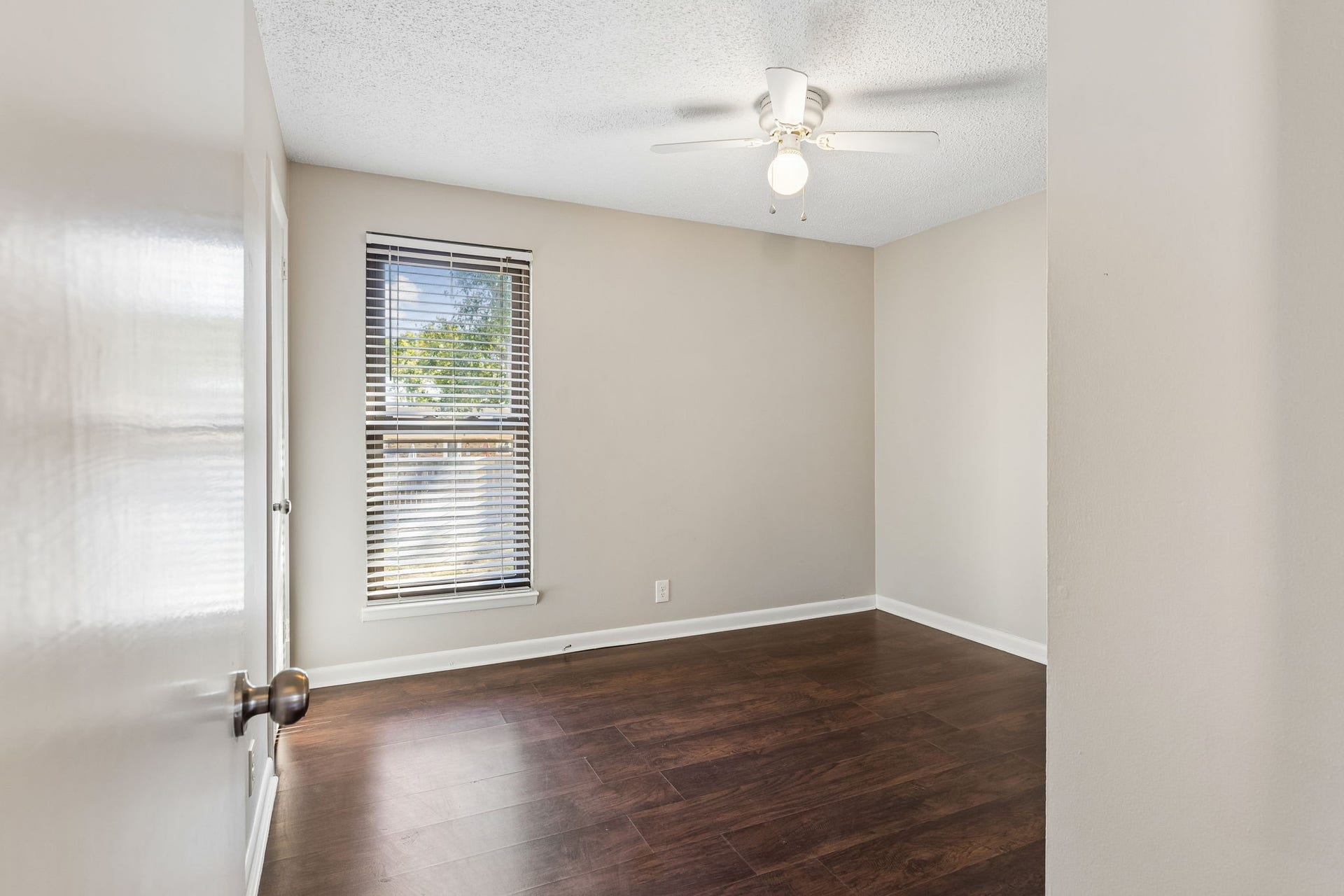 Guest Room 3 is also on the back of the home and would be a great office