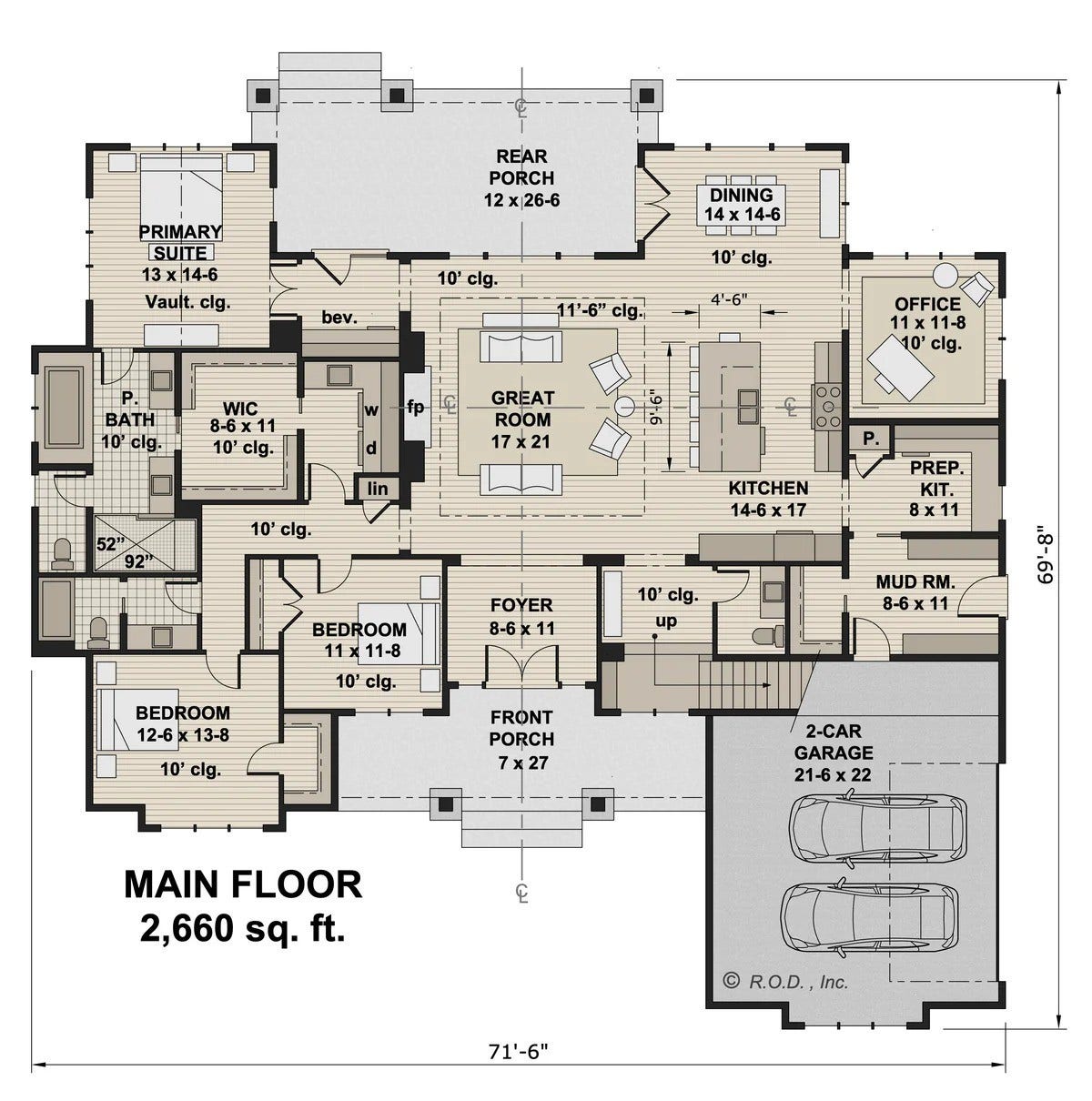 0 Ridgecrest Dr, Winchester, TN 37398 Floor plan has been expanded to 2843 Sq ft on main floor . See room dimensions in description
