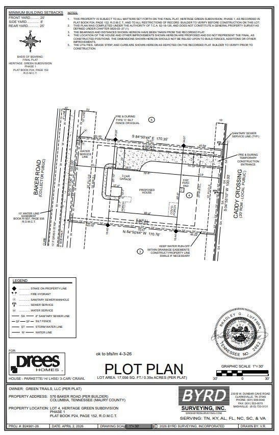 576 Baker Road, Columbia, TN 38401 576 Baker Road, Columbia, TN 38401