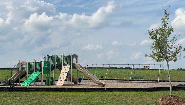 4028 Red Hawk Road, Columbia, TN 38401 Playground photo is for illustrative purposes, Reserve at Hickory Ridge playground is under construction.