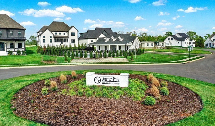 1930 Harmony Rd, Spring Hill, TN 37174 Entrance to August Park neighborhood