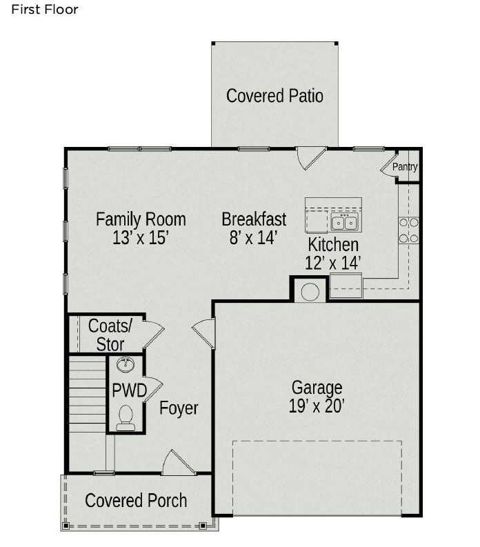 621 Nightengale Ridge Dr, Columbia, TN 38401 *First floor.*