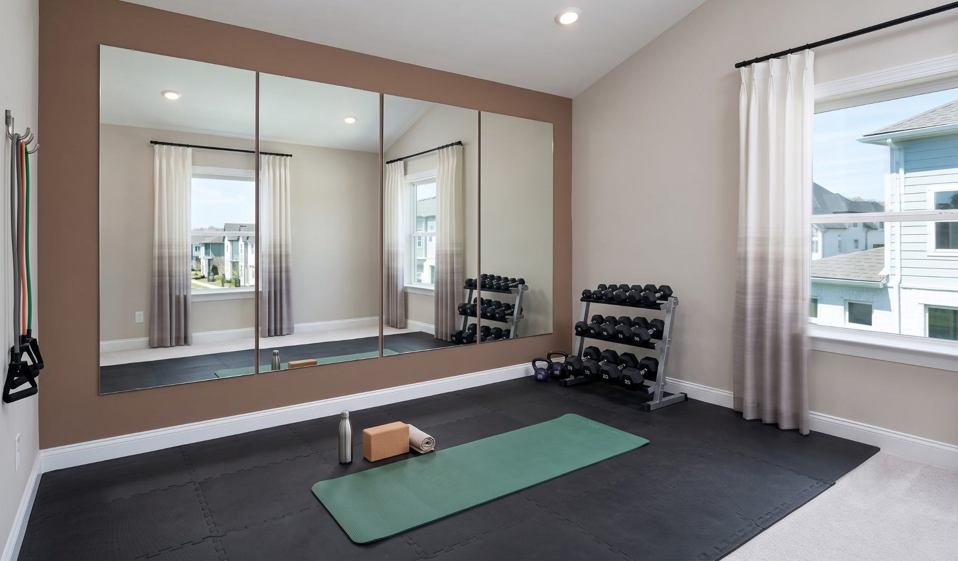 5961 Hunt Valley Drive, Spring Hill, TN 37174 Virtual Stage 4th bedroom upstairs for workout room