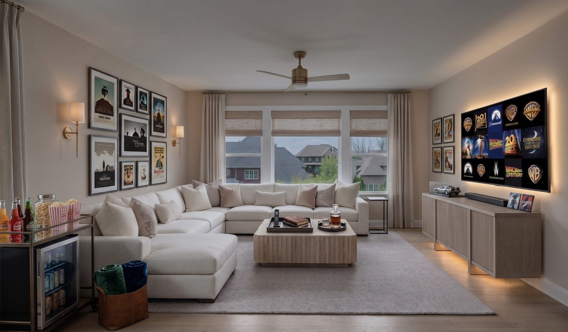 5961 Hunt Valley Drive, Spring Hill, TN 37174 Virtual Stage Upstairs Game/Family room