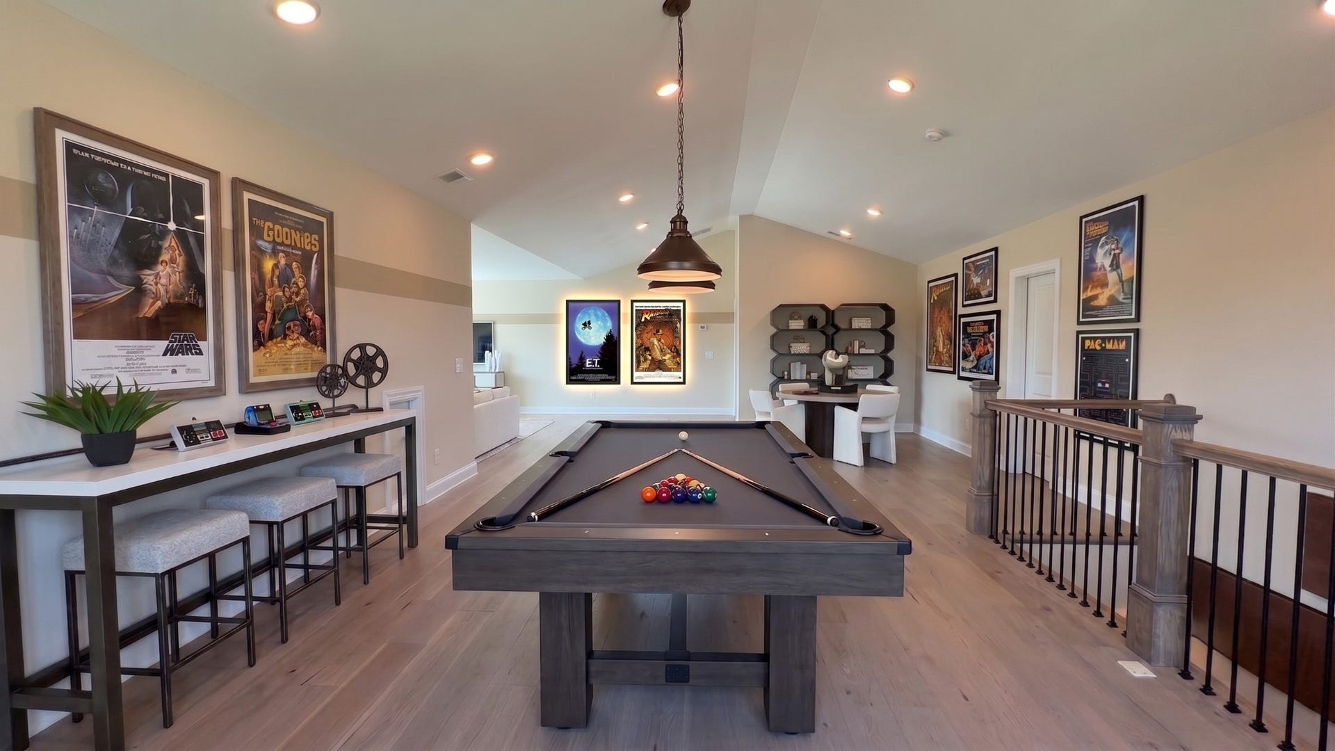 5961 Hunt Valley Drive, Spring Hill, TN 37174 Virtual Stage Upstairs game room
