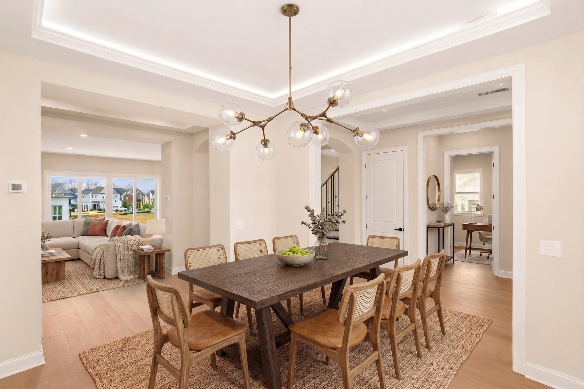 5961 Hunt Valley Drive, Spring Hill, TN 37174 Virtual Stage flex space as Formal Dining