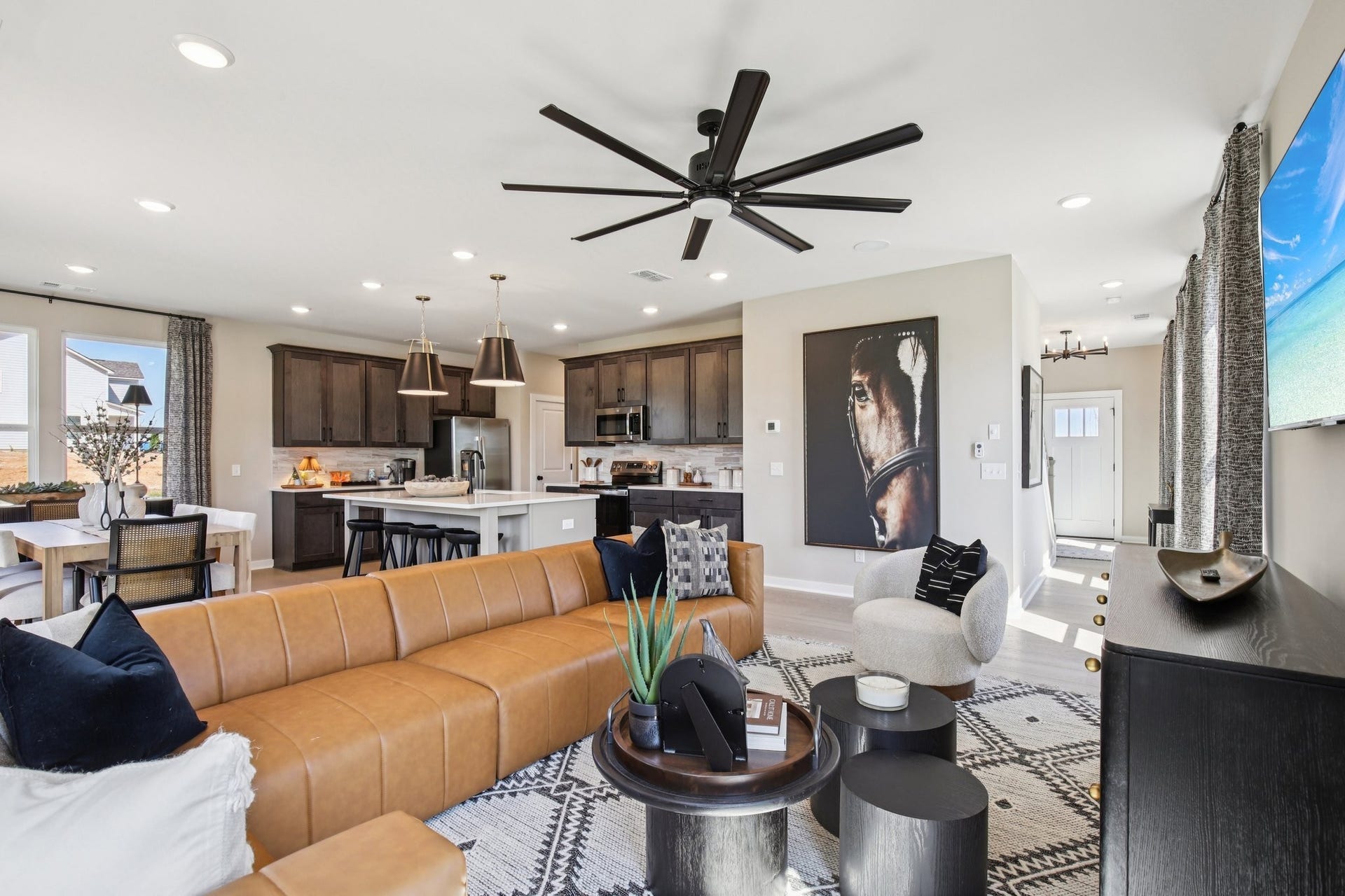 102 Ridgeview Drive, Shelbyville, TN 37160 Picture from existing Jasmine furnished model home at a different location