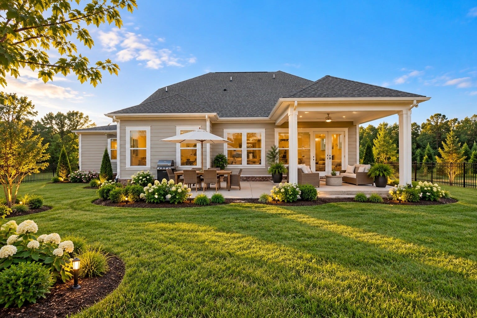 7404 Legends Way, Murfreesboro, TN 37129 This backyard has been virtually staged