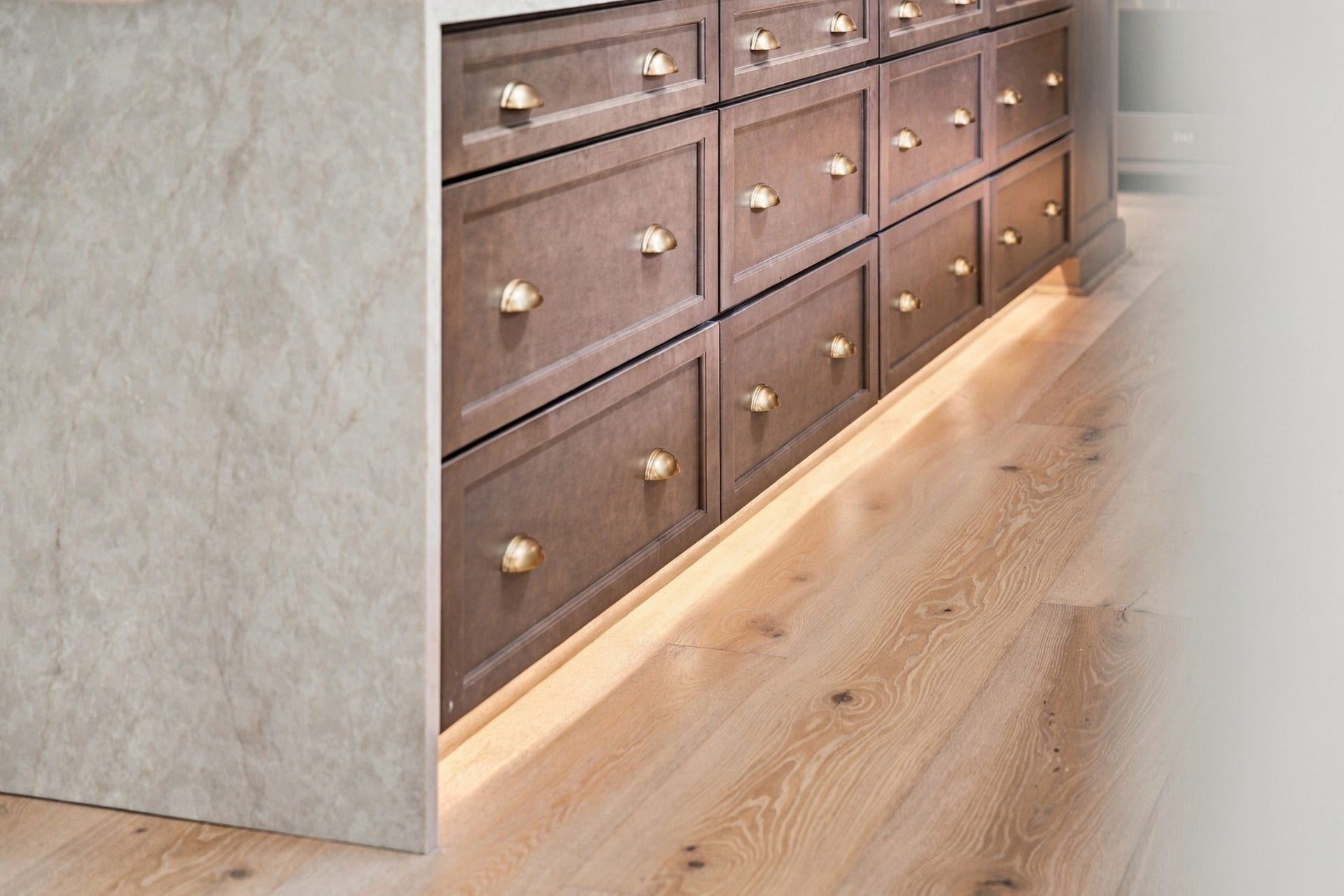 1001 Wright Branch Ct, Mount Juliet, TN 37122 The details are what make this kitchen stand out-custom cabinetry, warm accent lighting and finishes that feel elevated without feeling overdone.