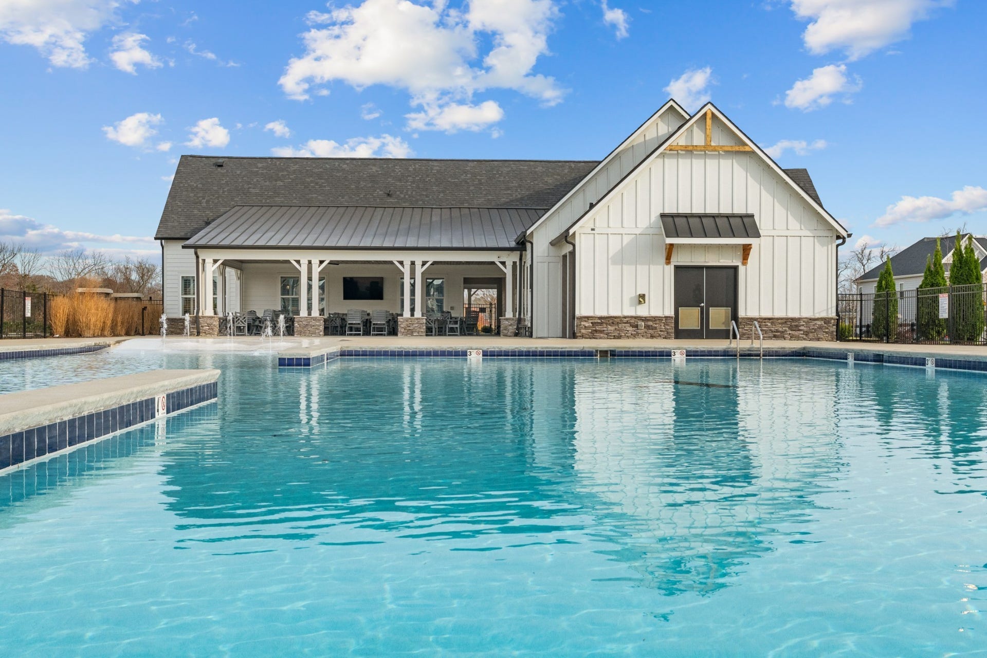 413 Mabels Way, Mount Juliet, TN 37122 The large Waverly pool feels like a resort and is conveniently located within walking distance of the home.