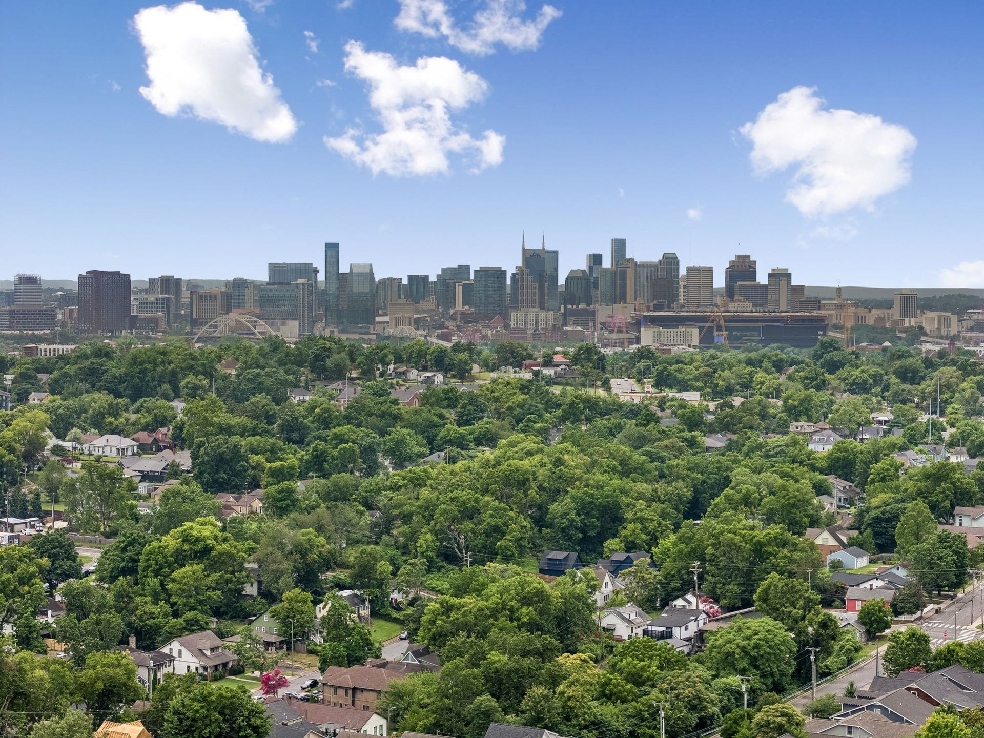 1520 Russell St, #A, Nashville, TN 37206 End unit with a front yard area and adjacent parking pad with amazing access to Lockeland Springs, East Nashville, and Downtown.