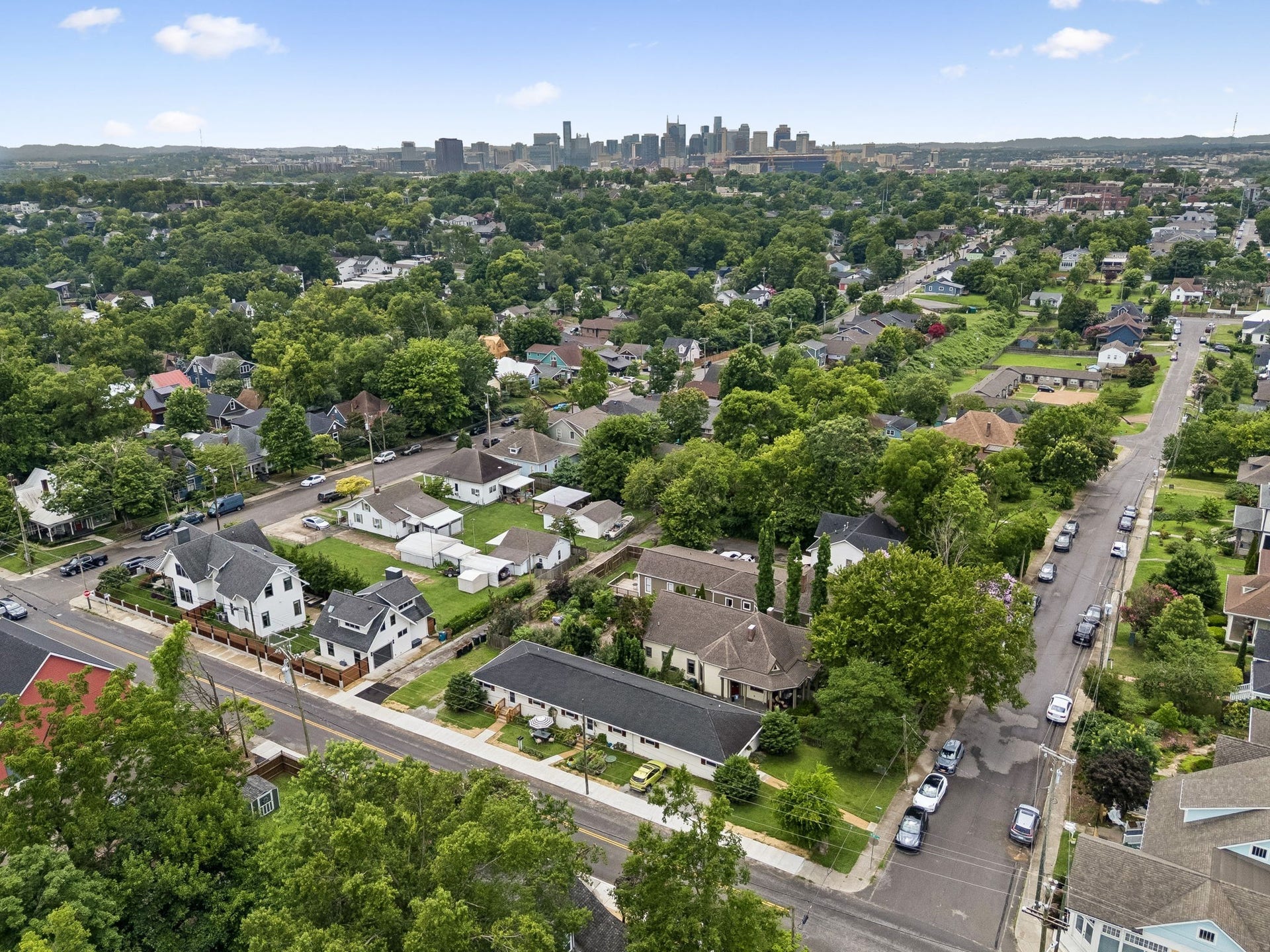 1520 Russell St, #A, Nashville, TN 37206 End unit with a front yard area and adjacent parking pad with amazing access to Lockeland Springs, East Nashville, and Downtown.