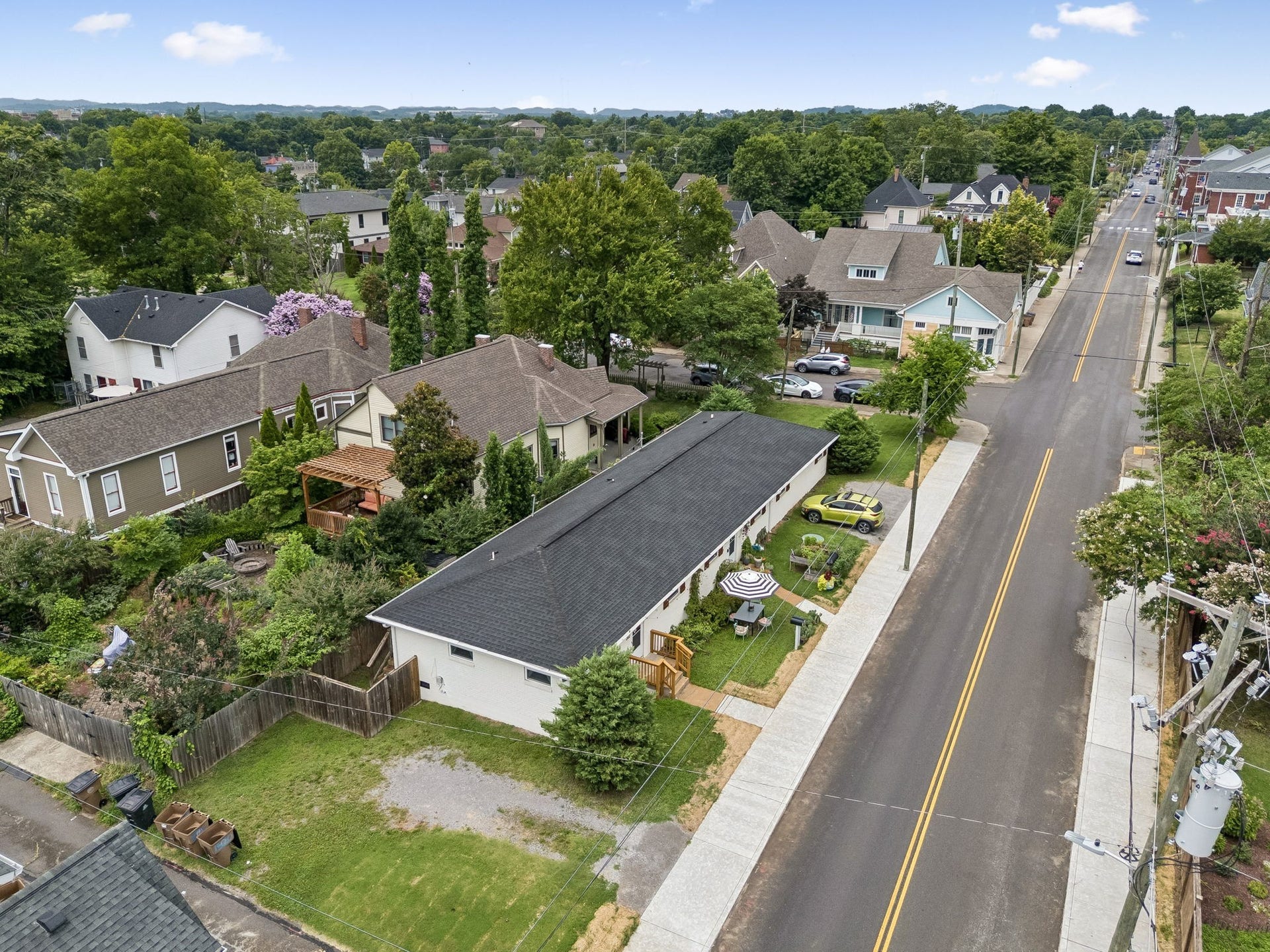 1520 Russell St, #A, Nashville, TN 37206 End unit with a front yard area and adjacent parking pad with amazing access to Lockeland Springs, East Nashville, and Downtown.