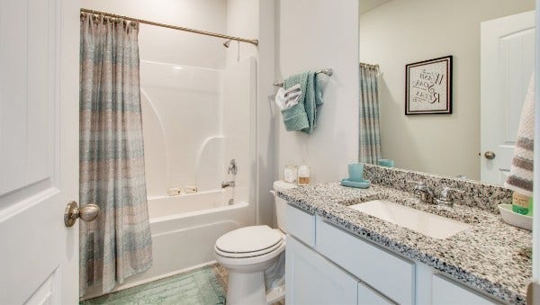 162 Olivia Cir, Chapel Hill, TN 37034 Hall bath serving front three BR's