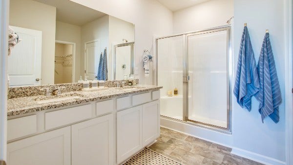 162 Olivia Cir, Chapel Hill, TN 37034 Master with double vanities and 5-foot shower