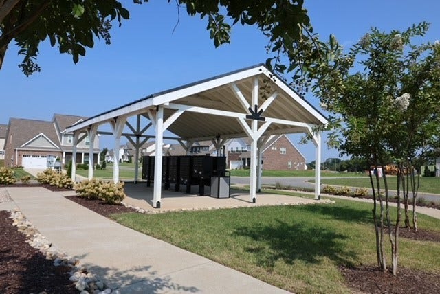 4943 Kai Drive, Murfreesboro, TN 37129 THE COVERED MAIL KIOSK HAS A LARGE PARKING AREA, AND ALSO SITS ALONGSIDE THE WALKING TRAIL - PERFECT EXCUSE FOR AN AFTER DINNER STROLL!