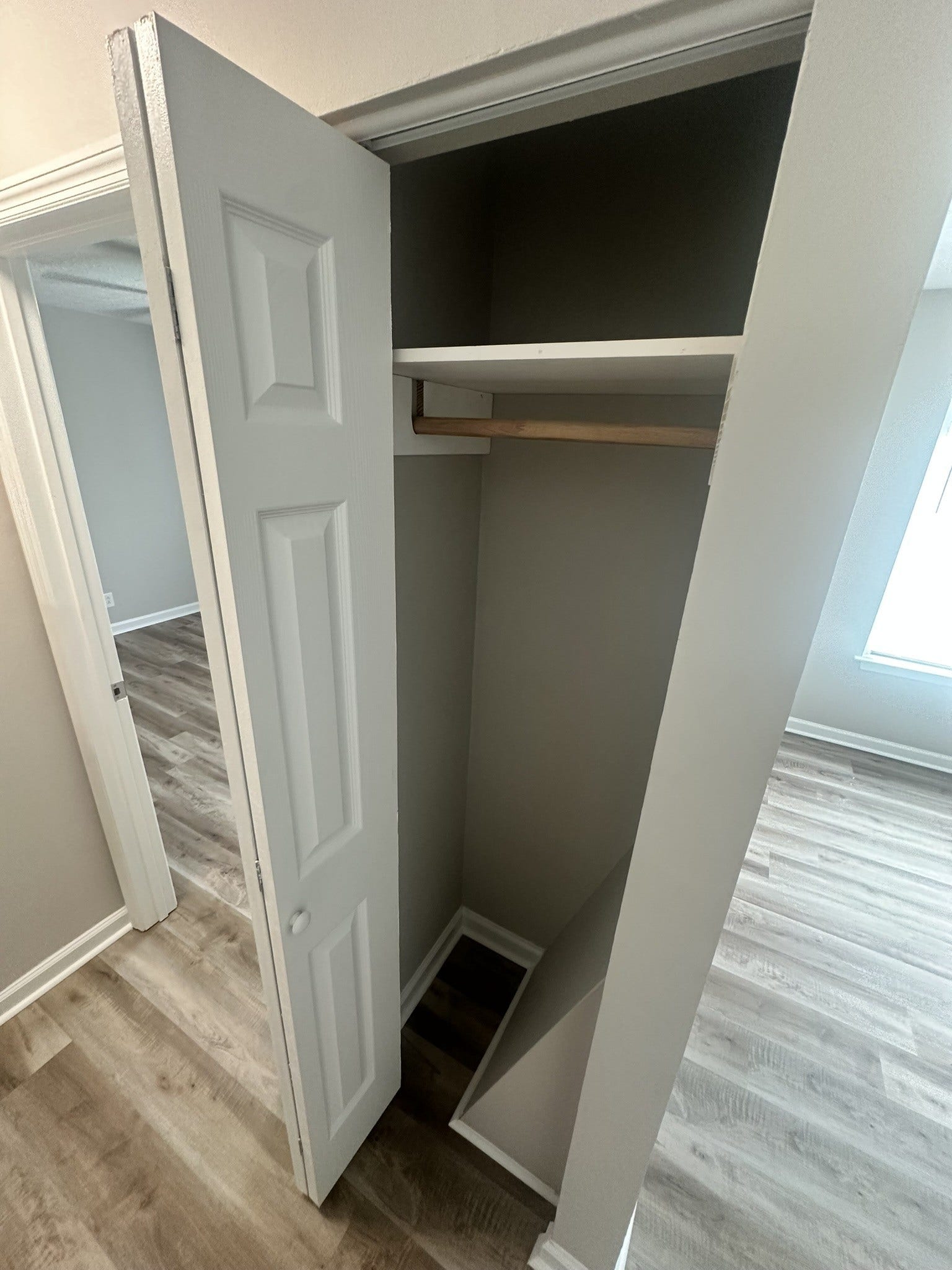 1506 Batts Blvd, #5, Springfield, TN 37172 Extra Storage: Keep your home organized with this handy hall closet, providing additional space for all your essentials.