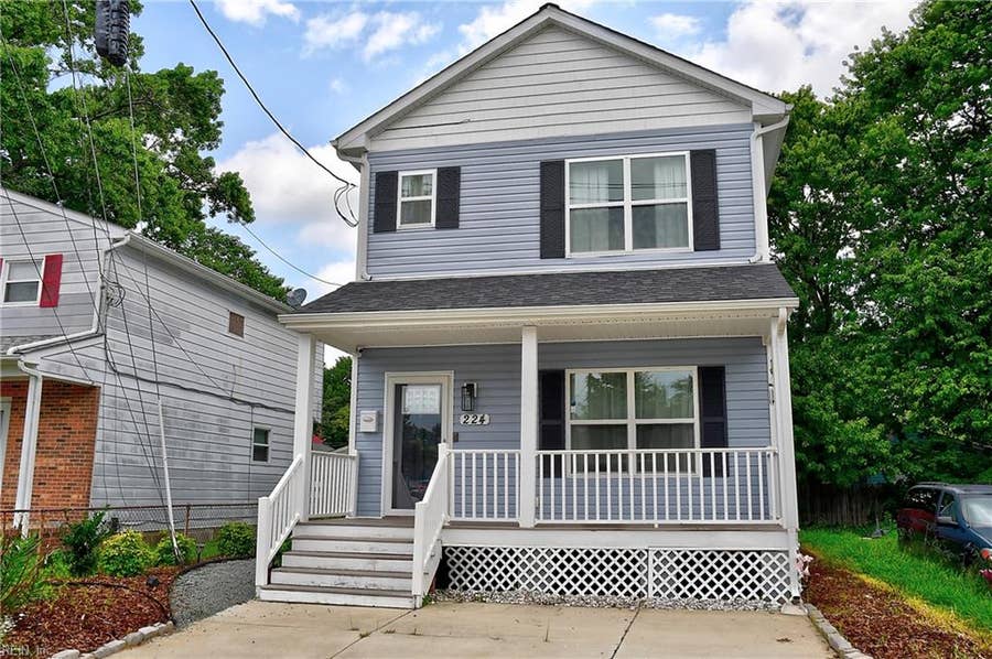 Property photo for 224 Taylor Avenue W, Hampton, VA